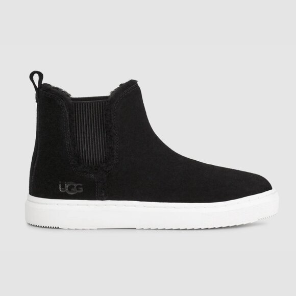 NEW Women's UGG Alameda Chelsea SneakerHigh TopBlackSize 9.5